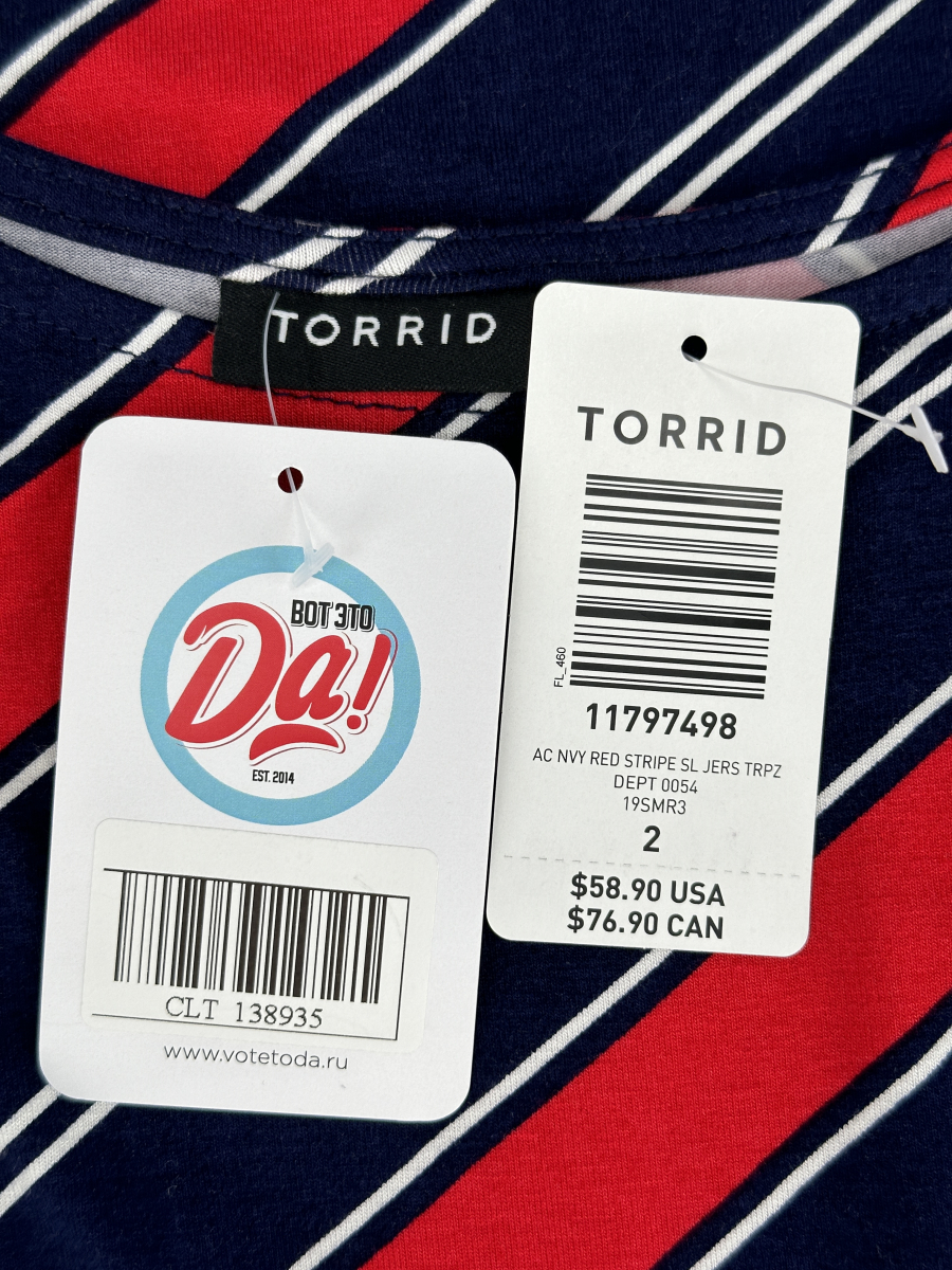 Платье TORRID