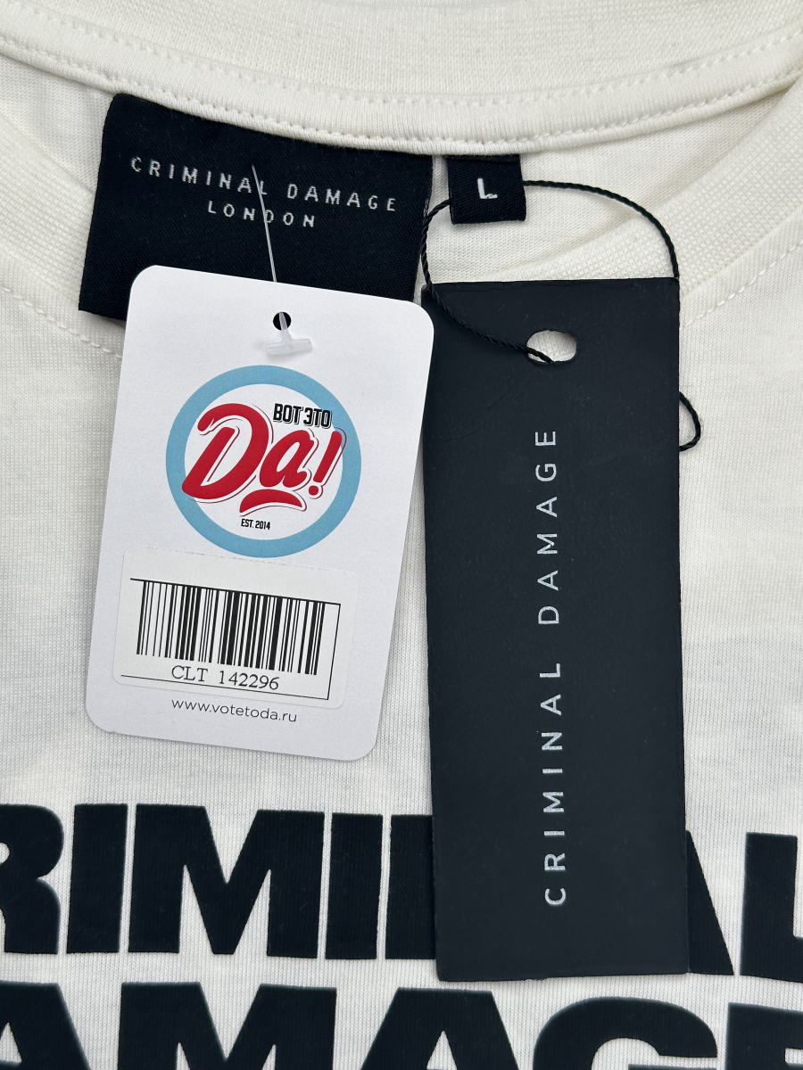 Футболка criminal damage